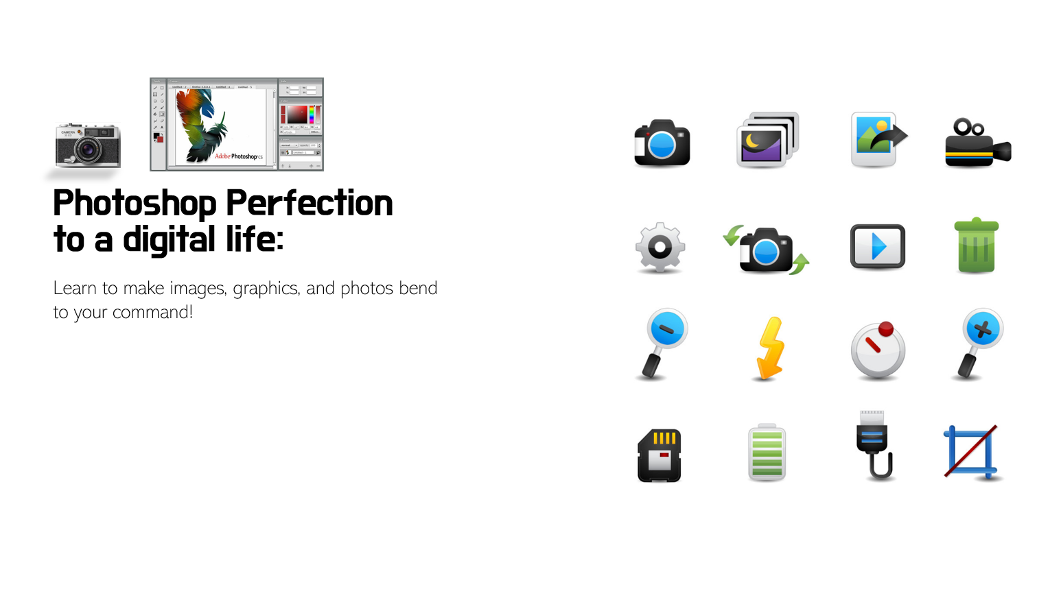 illustrated picture of photoshop